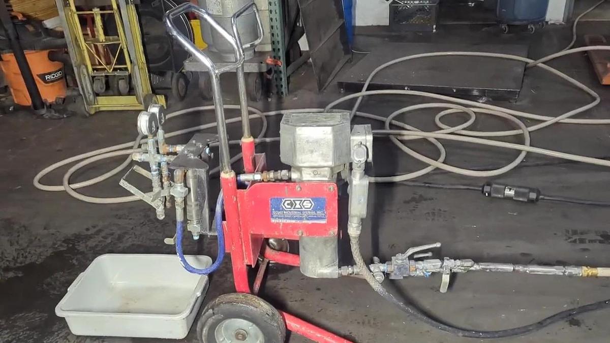 Used Coast Industrial Systems Dual Graco Viscon HP Fluid Paint Heater 220V 3 Phase
