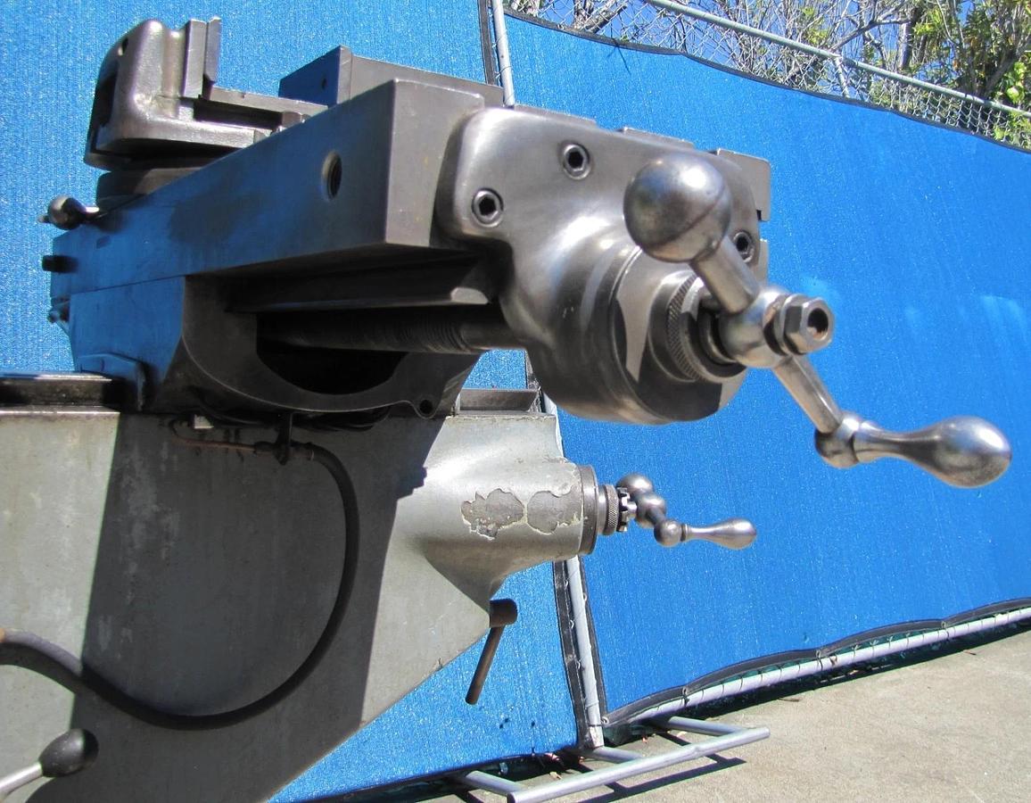 Used Bridgeport 1.5 HP J Head Vertical Mill Milling Machine Variable Speed 460V 3 Ph