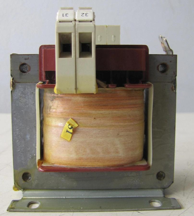 Used Siemens SIDAC-T 80 VA Power Transformer 115V Primary 24V Secondary 4AM4812-0DB00