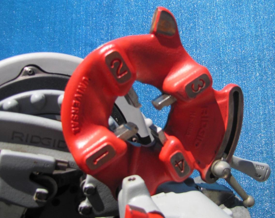Used Ridgid 535 Series Pipe Threader Threading Machine With 811A Die Head 1/2" to 2"