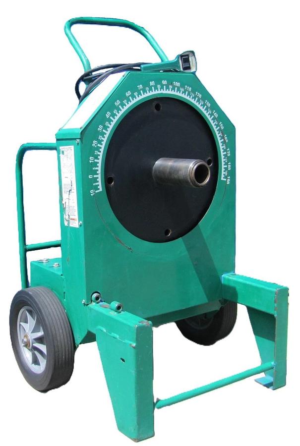 Used Greenlee 555C Classic Electric Conduit Bender 1/2" to 2" Pipe 120V 1HP 555