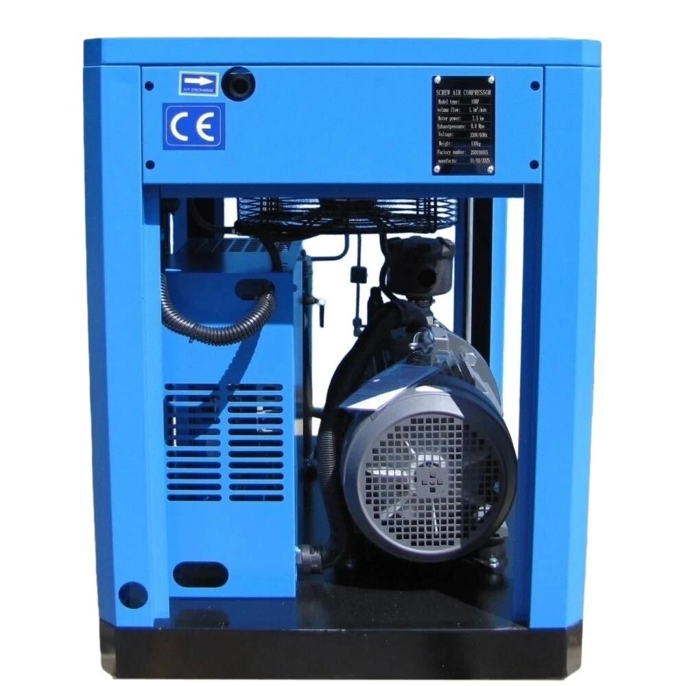 Used 2025 Maximus 10 HP Rotary Screw Air Compressor Direct Drive 230V 3 Phase