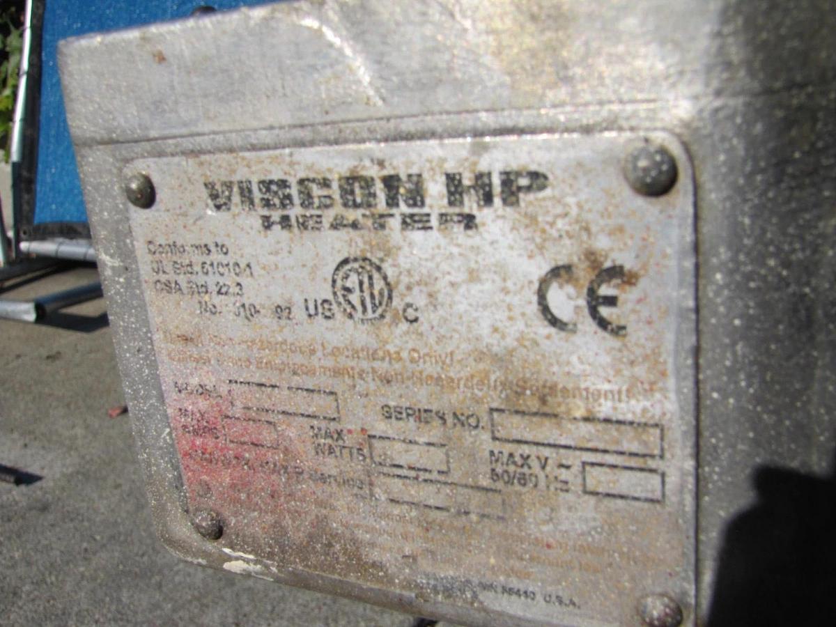 Used Coast Industrial Systems Dual Graco Viscon HP Fluid Paint Heater 220V 3 Phase