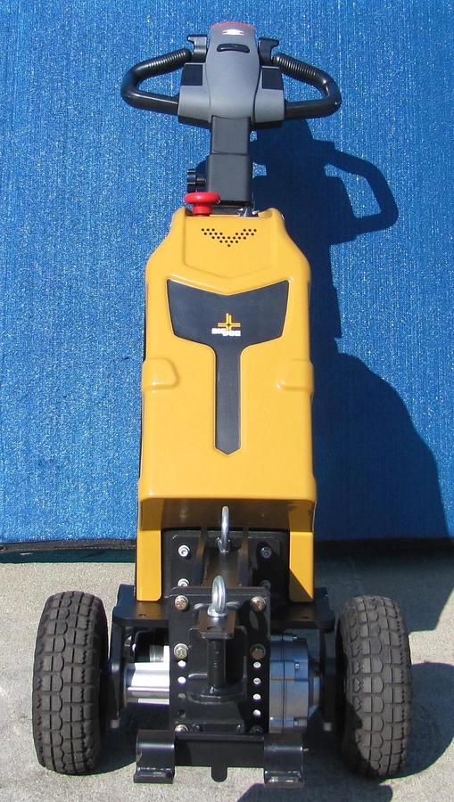 Used Big Joe T15 1500 lbs. Electric Walkie Puller Tugger 24 VDC W/ Battery Charger #2