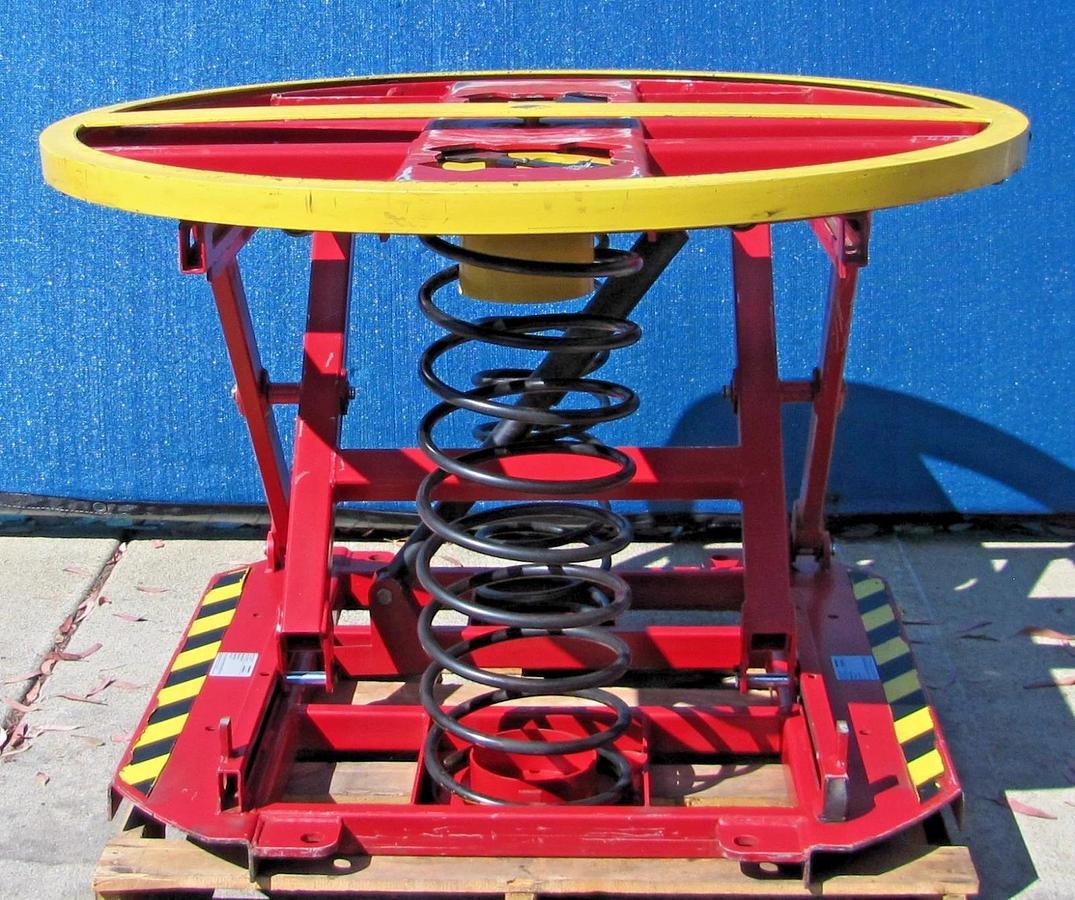 Used Southworth PP360-R4 PalletPal Positioner Level Loader 4500 lb Cap 44in Turntable