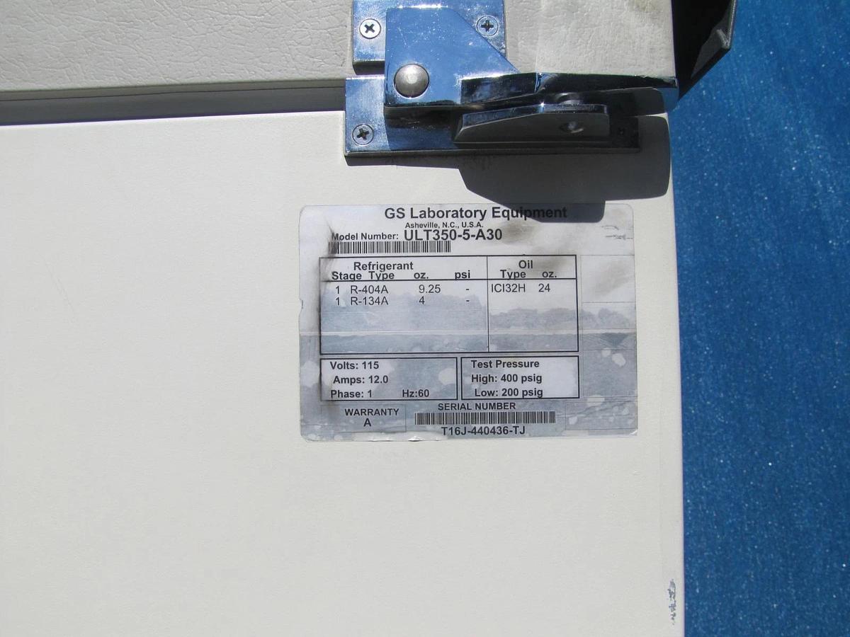 Used Revco ULT350-5-A30 Ultra Low Temperature Laboratory Freezer Chest -40°C 115V