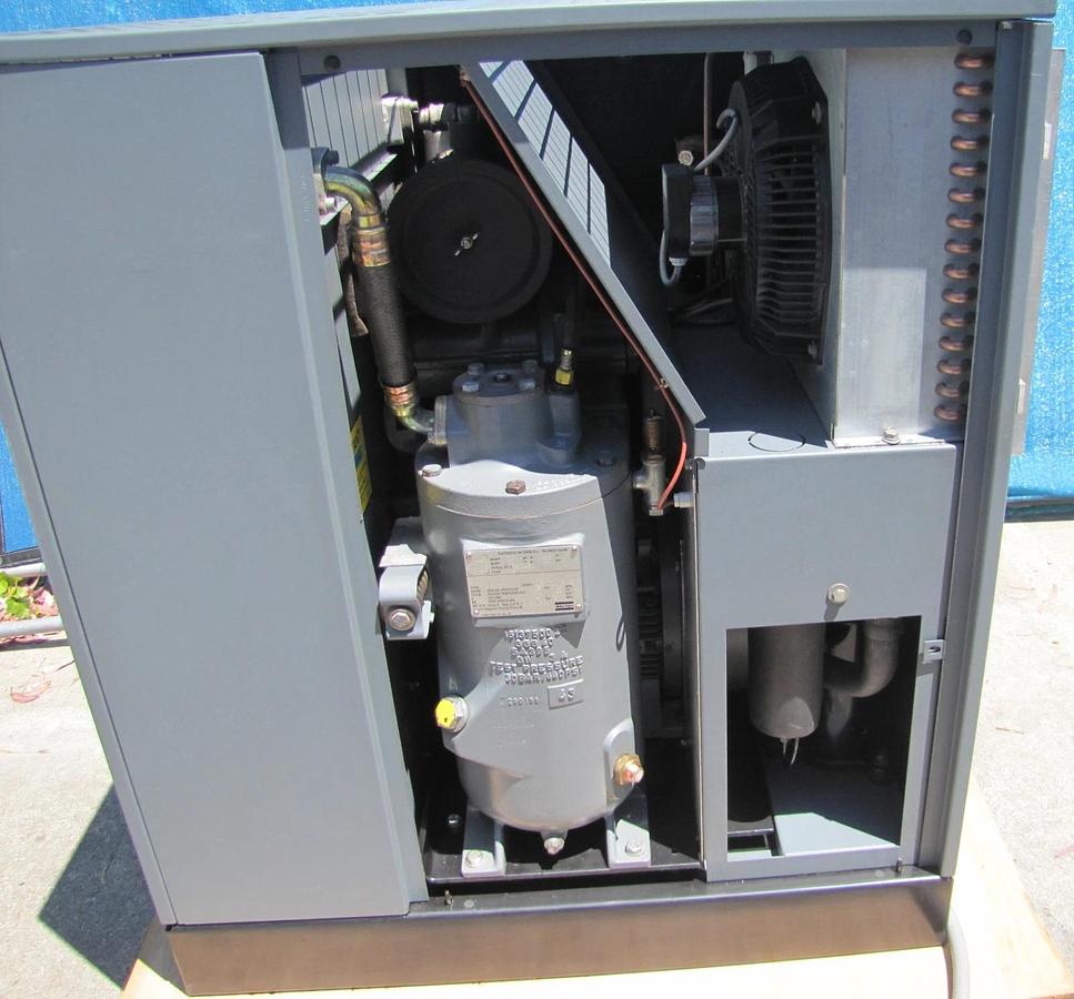 Used Atlas Copco GA11 15 HP Rotary Screw Air Compressor 460V 3 Phase 115 PSI