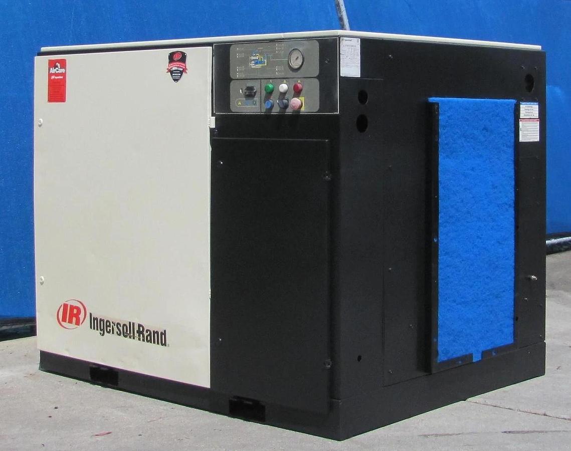 Used Ingersoll Rand 40 HP SSR-UP6-40 Rotary Screw Air Compressor 185 CFM 460V 3 Ph