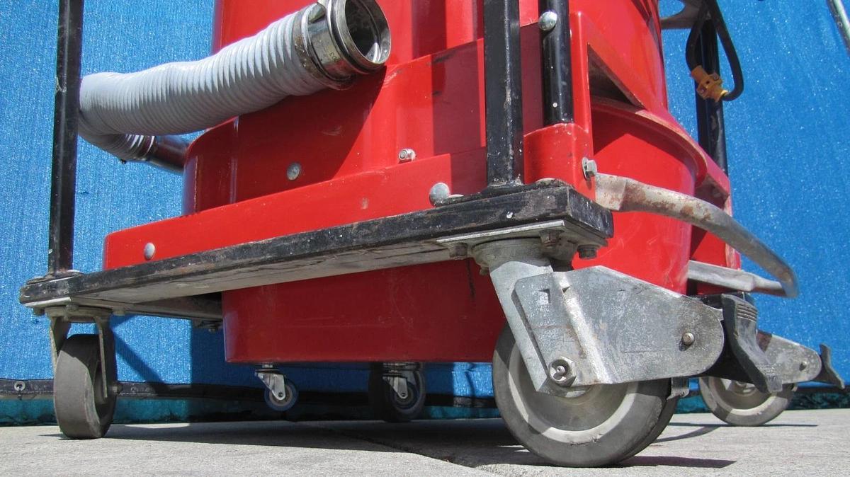 Used Ruwac 7.5 HP Concrete Dust Collector Vacuum DS2520 460V 3 Phase for Grinder