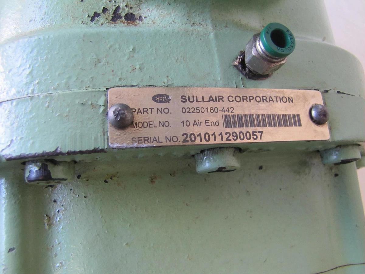 Used Sullair Airend Pump 02250160-442 for 30HP Rotary Screw Compressor