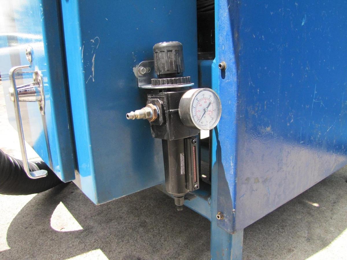 Used Rand Bright BH-50 5HP Tube Sander Polisher 12" Polishing Wheel 230V 3PH