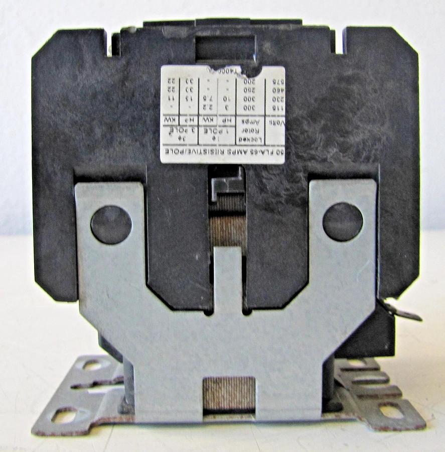 Used Cutler-Hammer C25FNE350 50 Amp Contactor 115V Coil 3 Phase 15HP 230V 30HP 460V