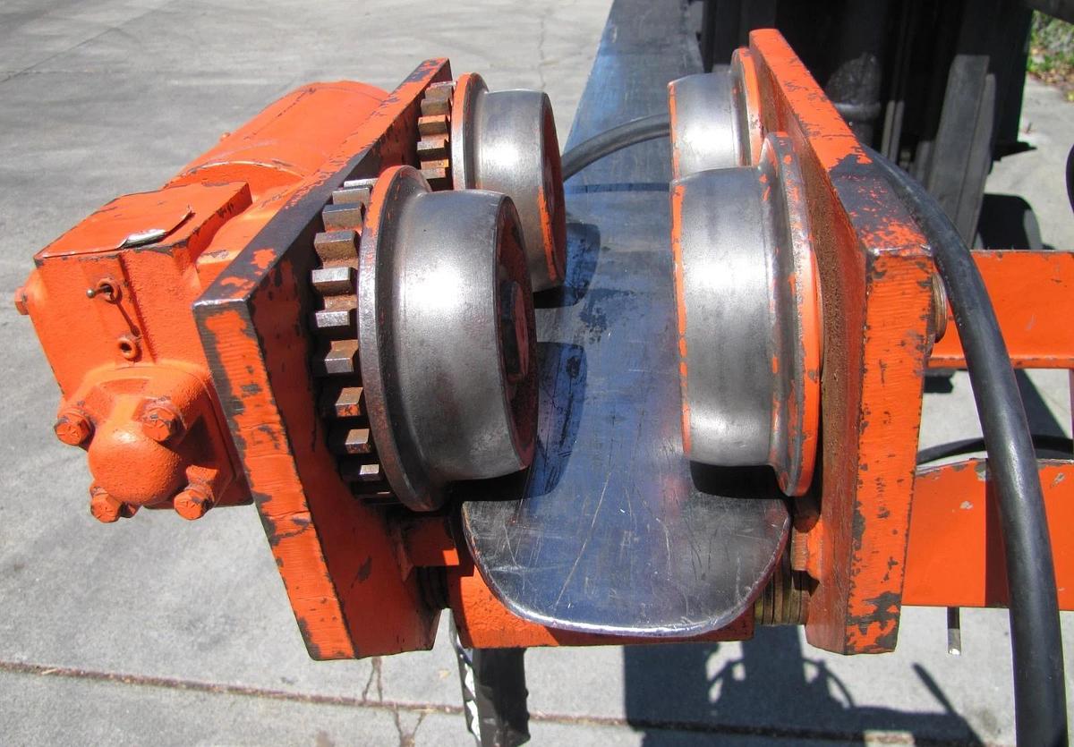 Used CM 3 Ton Series 635 Electric Motor Driven Trolley 230V 3 phase for a CM Hoist