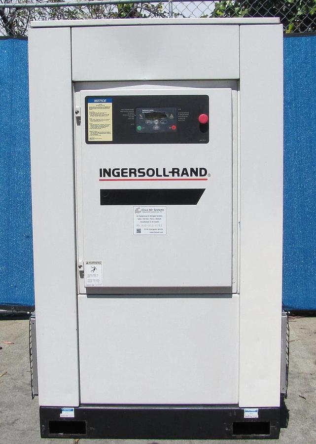Used Ingersoll Rand SSR-EP50SE 50HP Rotary Screw Air Compressor 460V 3PH 215 CFM