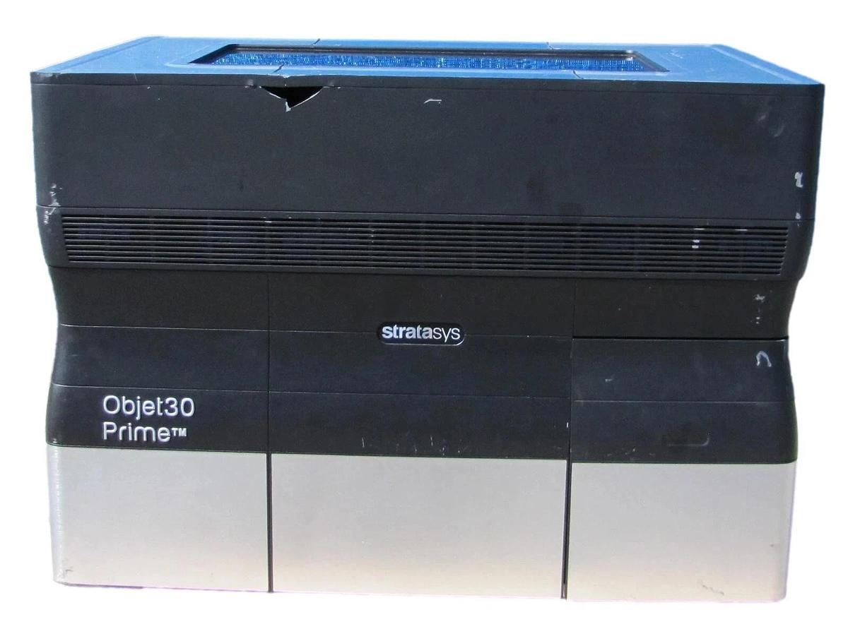 Used 2017 Stratasys 3D Printer Objet30 V3 AS IS for parts or repair Powers On