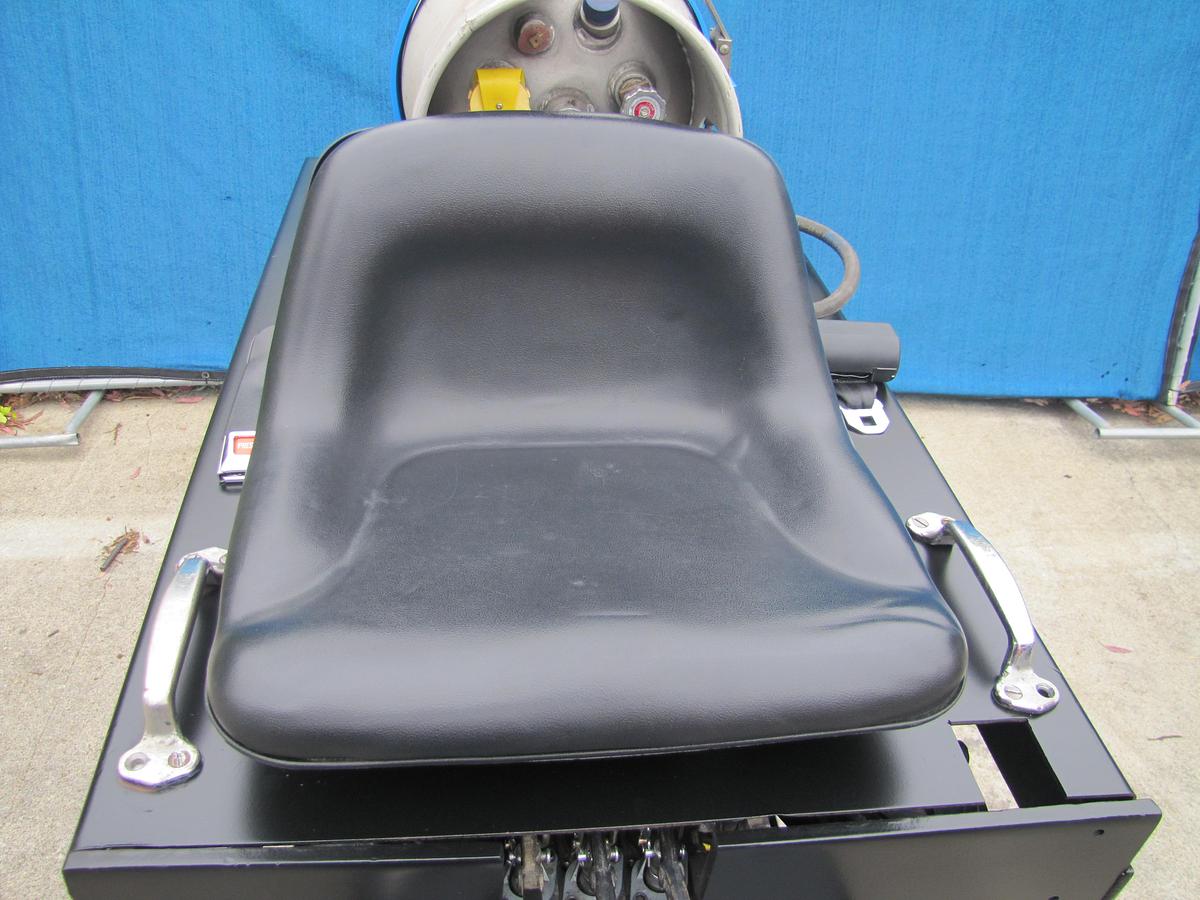 Used Terminator T100 Ride On Floor Tile Scraper Stripper Nissan Propane Engine