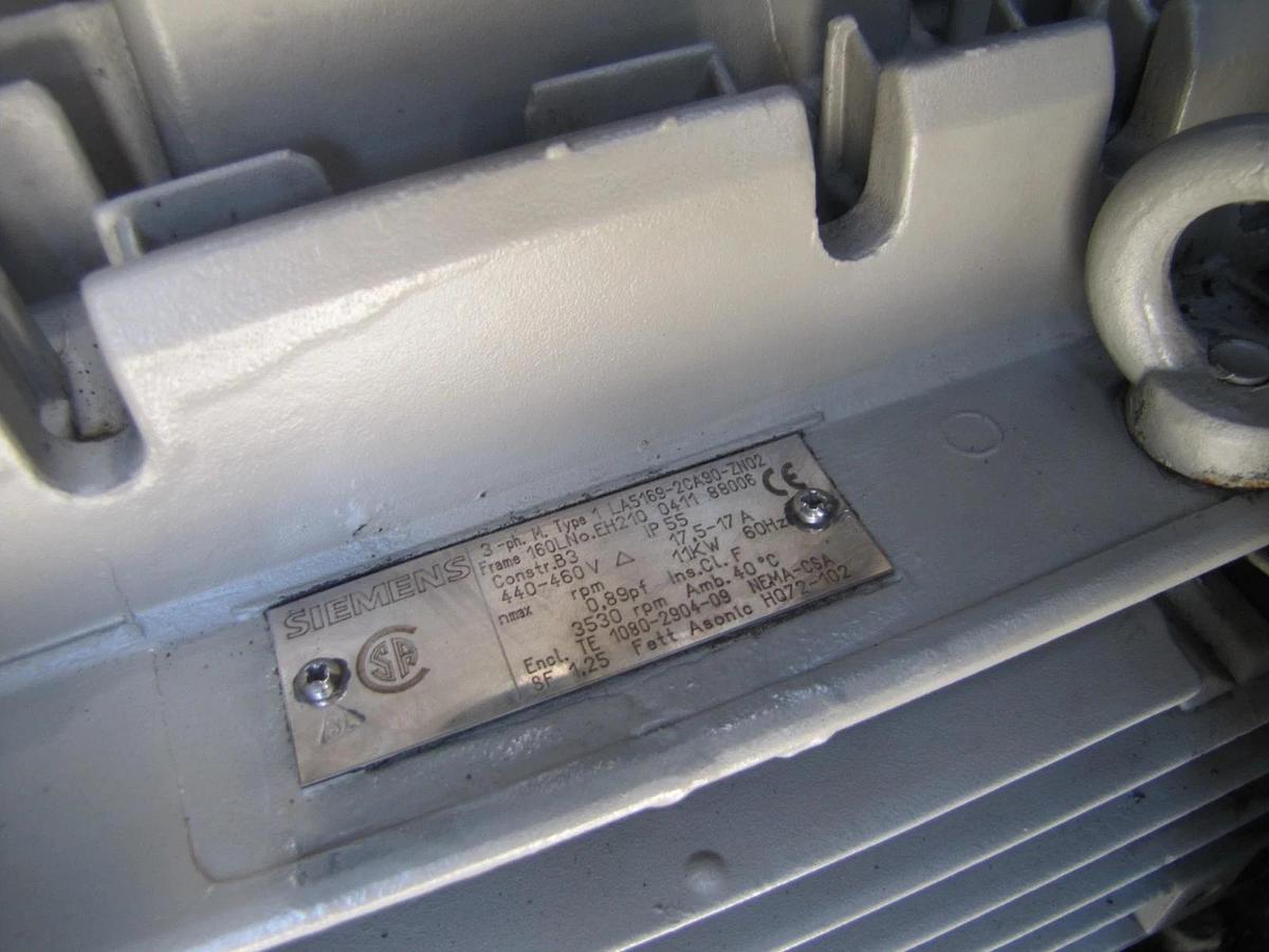 Used Atlas Copco GA11 15 HP Rotary Screw Air Compressor 460V 3 Phase 115 PSI