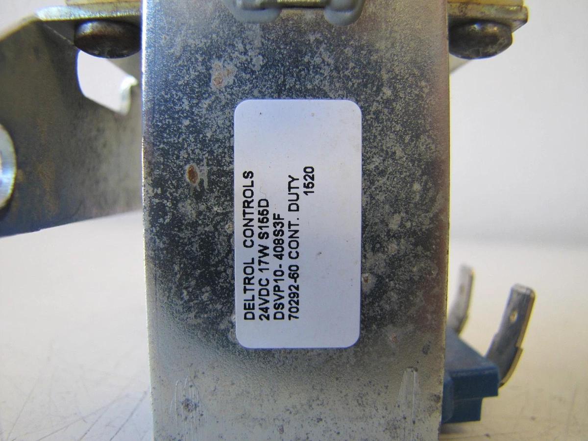 Used Deltrol Controls 24 VDC DSVP10-408S3F Two Way Dispense Water Valve 56601064