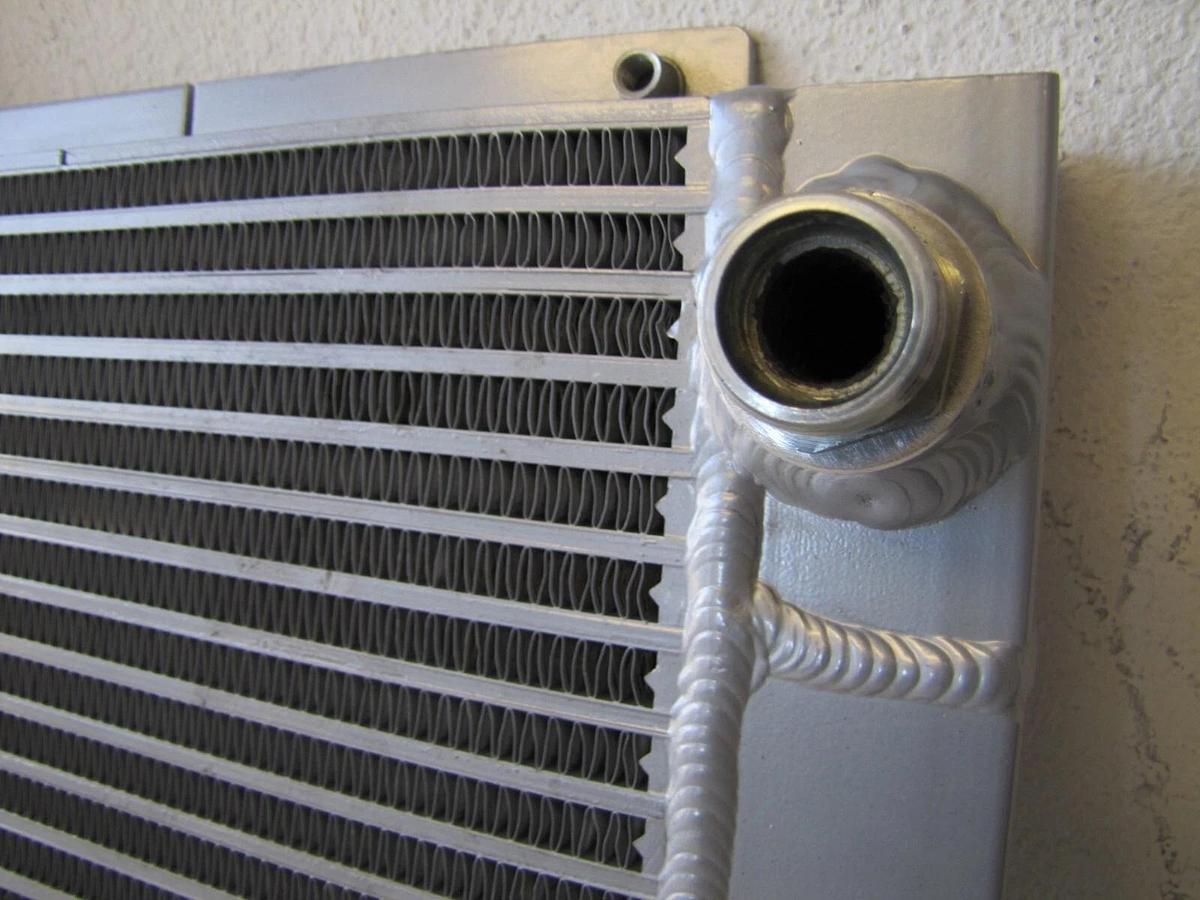 Used Kaeser 5.7615E2 Aluminum Oil Cooler for SX5 Air Compressor Oesse