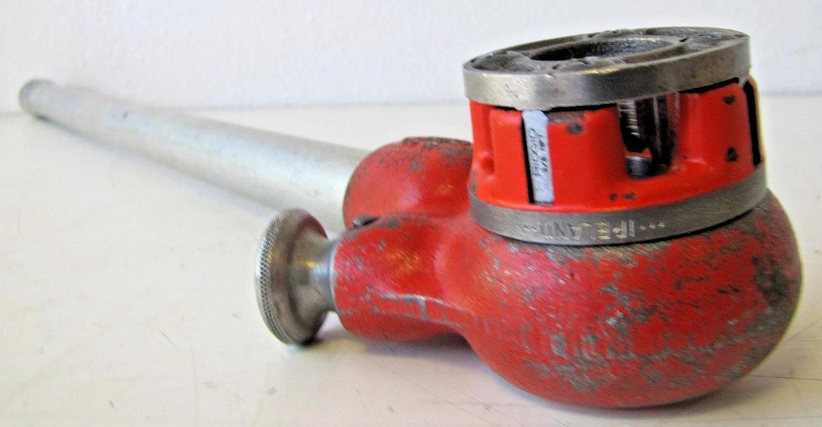 Used RIDGID 36345 00-R Exposed Ratchet Threader Set 1/4", 3/8", 1/2", 3/4", 1" Sizes