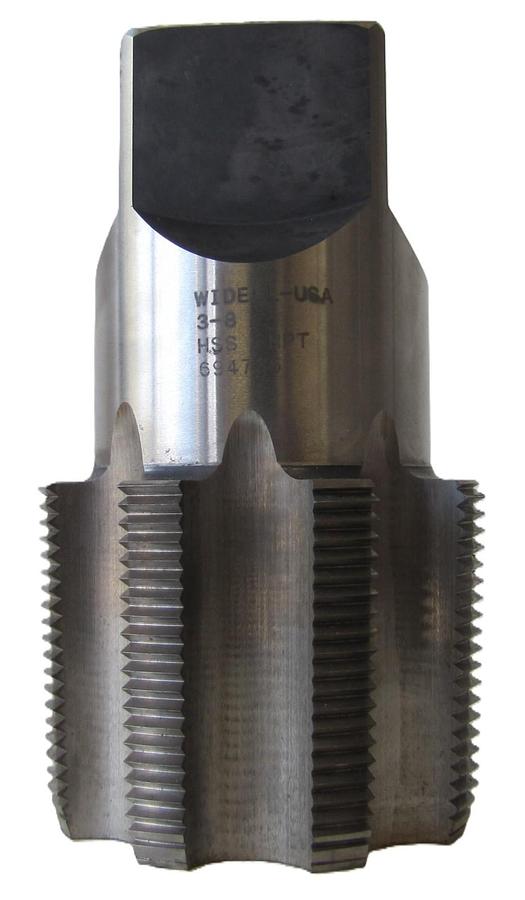 Widell 3-8 HSS NPT Pipe Tap Made in USA 694735 2" Square Drive
