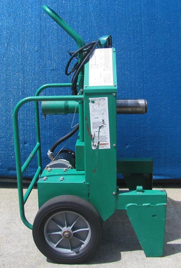 Used Greenlee 555C Classic Electric Conduit Bender 1/2" to 2" Pipe 120V 1HP 555