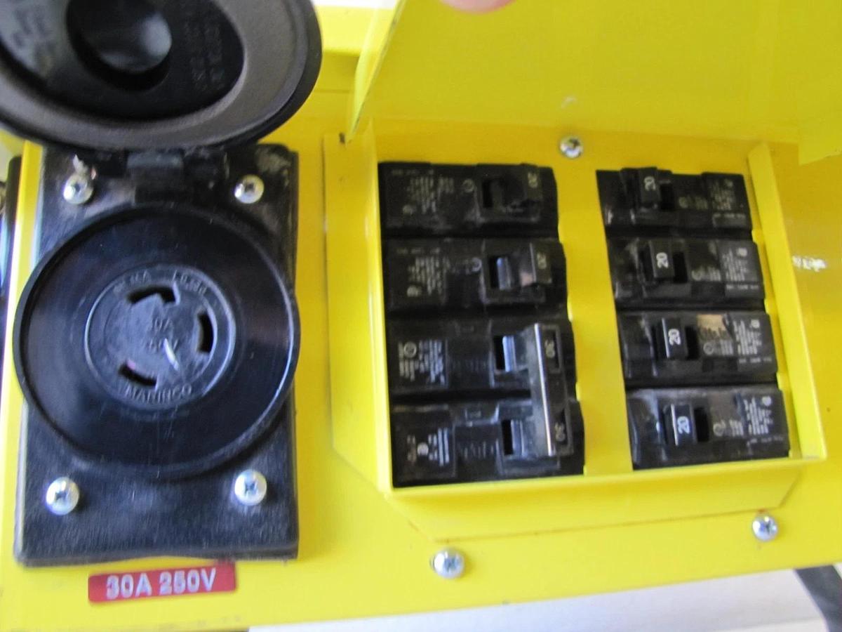 Used CEP 6506-G Spider Temporary Power Distribution Box 50A 125/250V Twist Lock #1