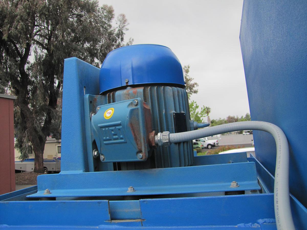 Used Filter 1 Hydrotron 10 HP Wet Dust Collector 5000 CFM NG HWF-5-50-10-VF 460V