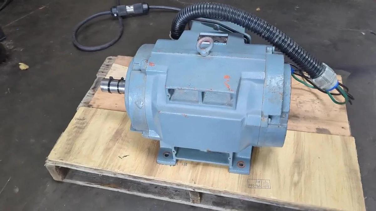 Used Marathon Electric 25 HP AC Motor 230/460V 1755 RPM 284T 3 Ph 1-7/8" Dia. Shaft