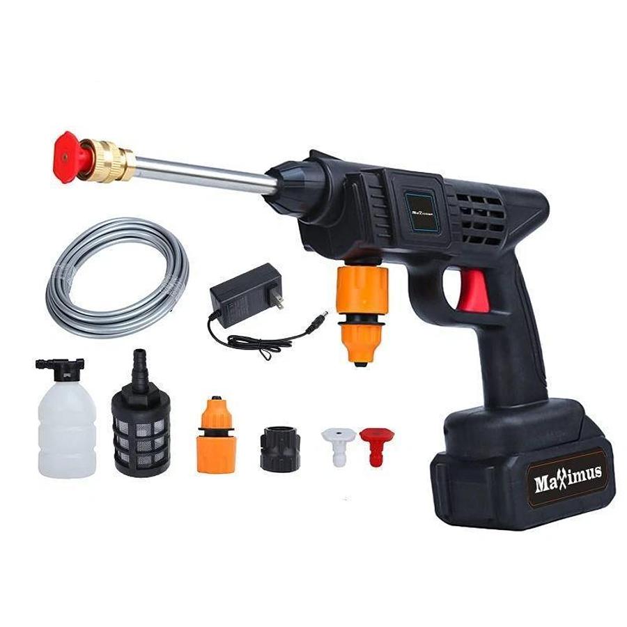 Used Maximus 24V Cordless Pressure Washer Power Cleaner with Battery & Charger