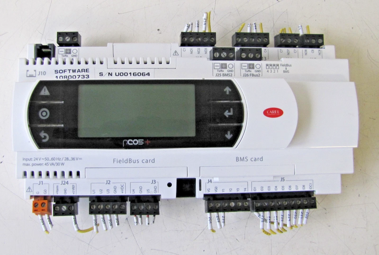 Used Carel pCO5+ PLC Controller 24VAC 28-36VDC 45VA/30W Arid Dry Dehumidifier AS IS