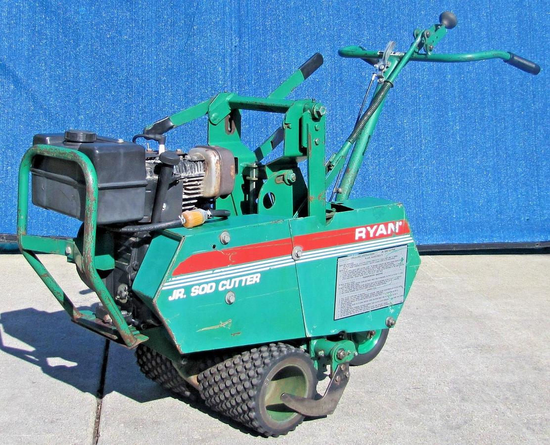 Used Ryan Jr. 18" Self Propelled Sod Turf Cutter 7HP Briggs & Statton Gas Engine
