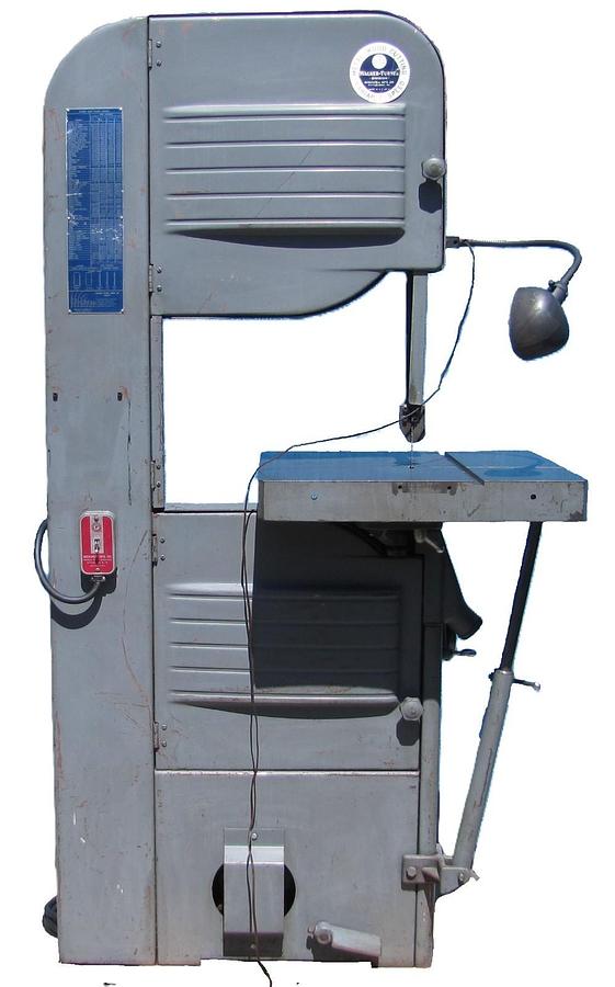 Used Rockwell 28-500 Vertical Band Saw Variable Speed 1HP 230V 1PH New Bi-Metal Blade