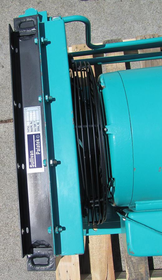 Used Sullivan Palatek 25 HP Rotary Screw Air Compressor 100 CFM 460V 3 Phase