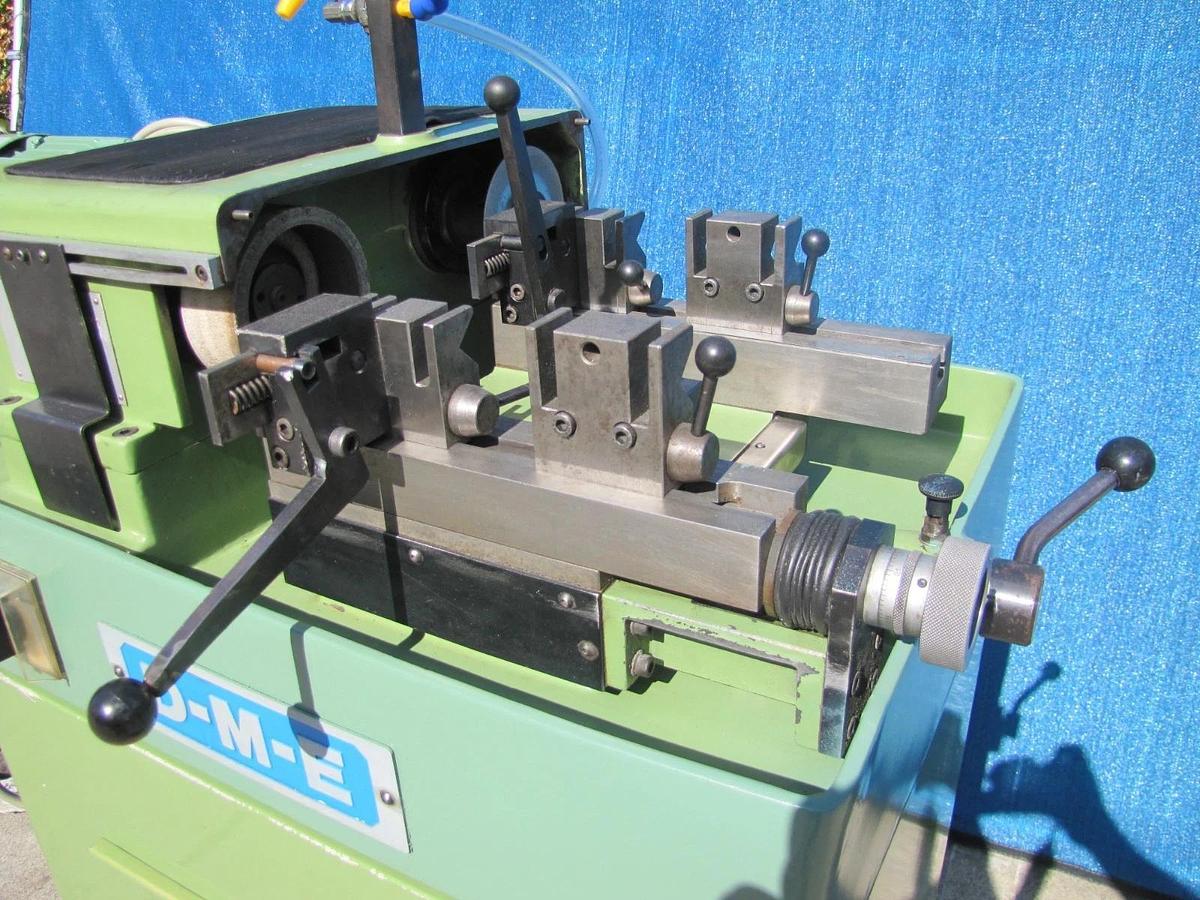 Used DME Pin Tool Grinder and Cutter Cut Off Machine With Coolant Pump 230V 3 Phase
