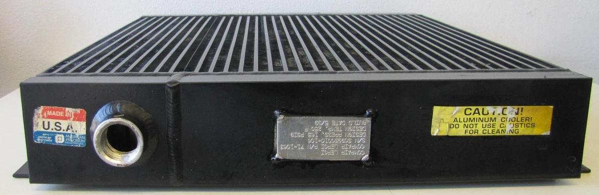 Used CompAir Leroi 71-1063 Oil Cooler Aftercooler for CL30CUB Air Compressor 165 PSIG