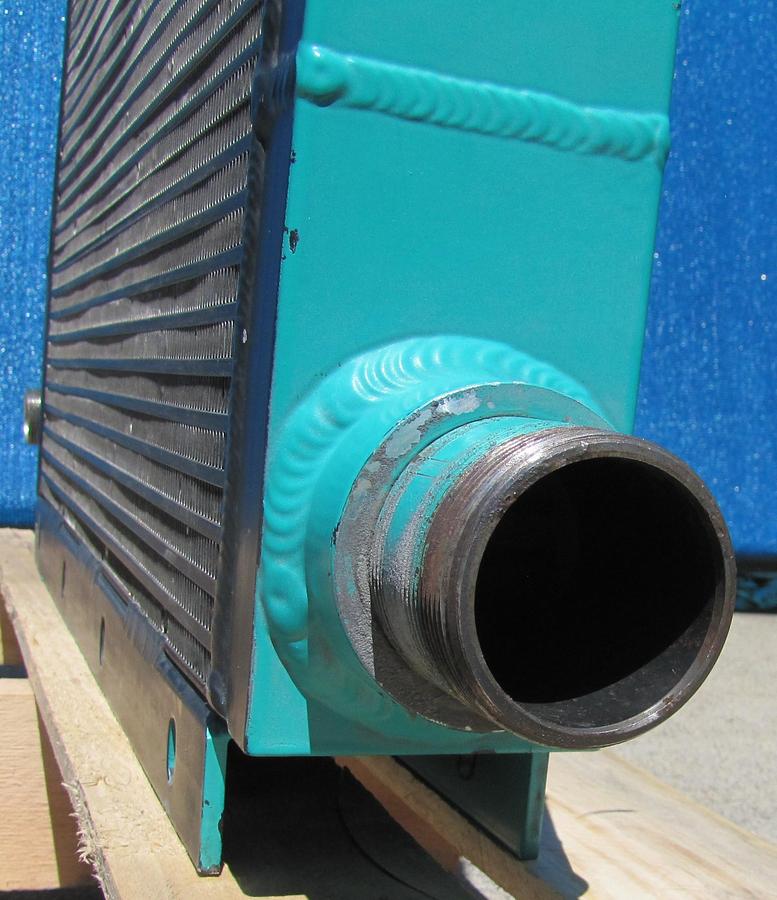 Used Sullivan Palatek Oil Cooler Aftercooler 07711-011 Air Compressor model 40DGGW