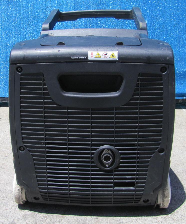 Used Mi-T-M 4000 Watt Gas Generator Inverter Technology 120 VAC & 12 VDC Output
