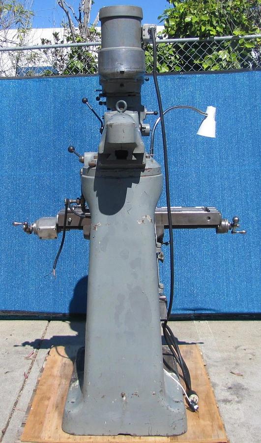 Used Bridgeport 1.5 HP J Head Vertical Mill Milling Machine Variable Speed 460V 3 Ph