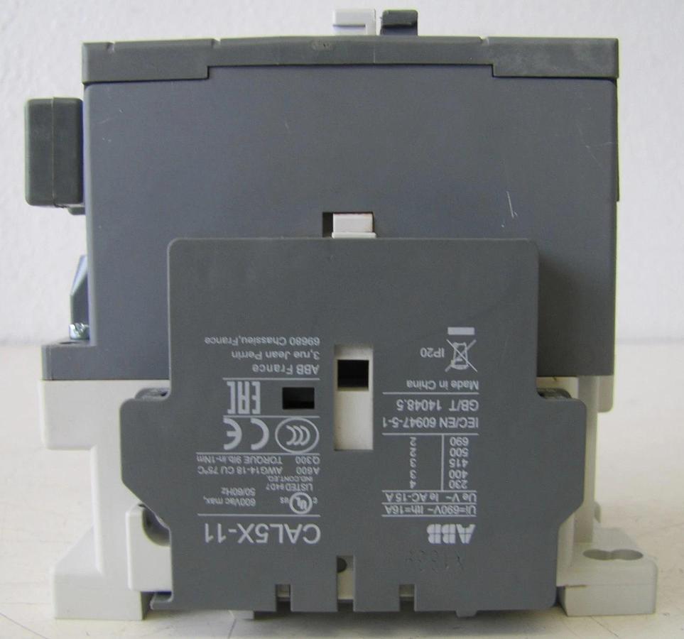 Used ABB Allen Bradley AX65-30 110 Amp 3 Pole Contactor 690V 110A with 230V Coil #1
