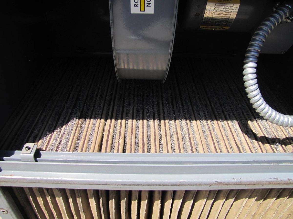 Used Torit 84 Dust Collector Air Filtration Unit 3 HP Baldor Blower Motor 230V 3 Ph