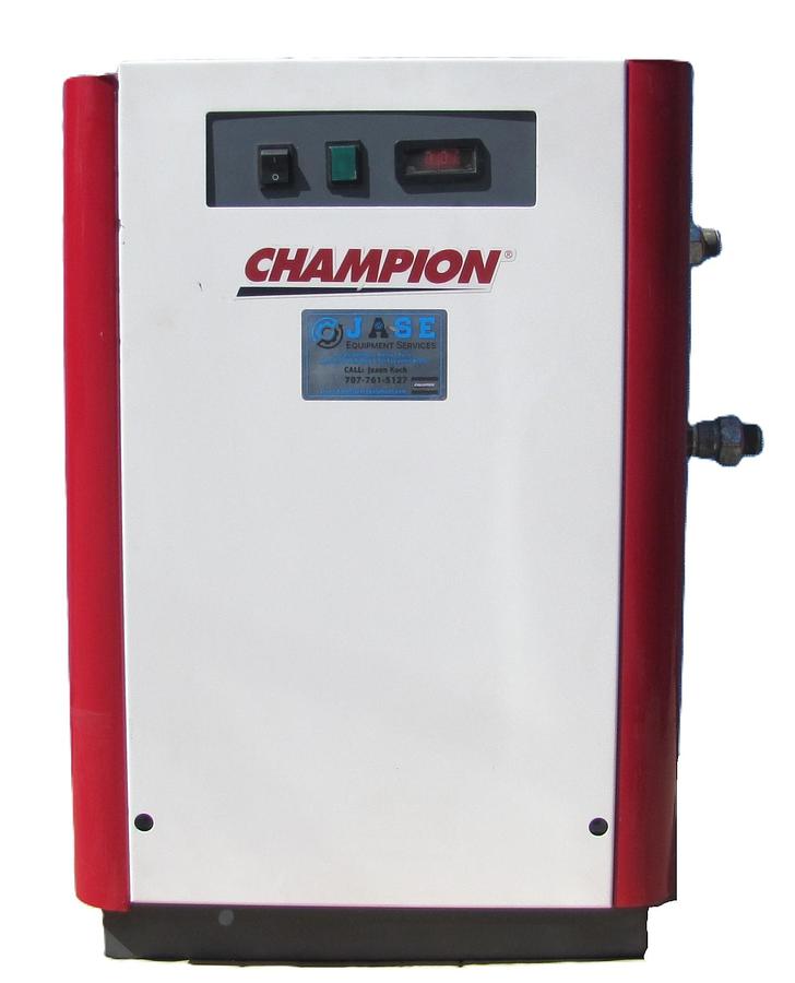 Used Champion Refrigerated Compressed Air Dyer CRN25A1 25 SCFM 232 PSI 115 VAC