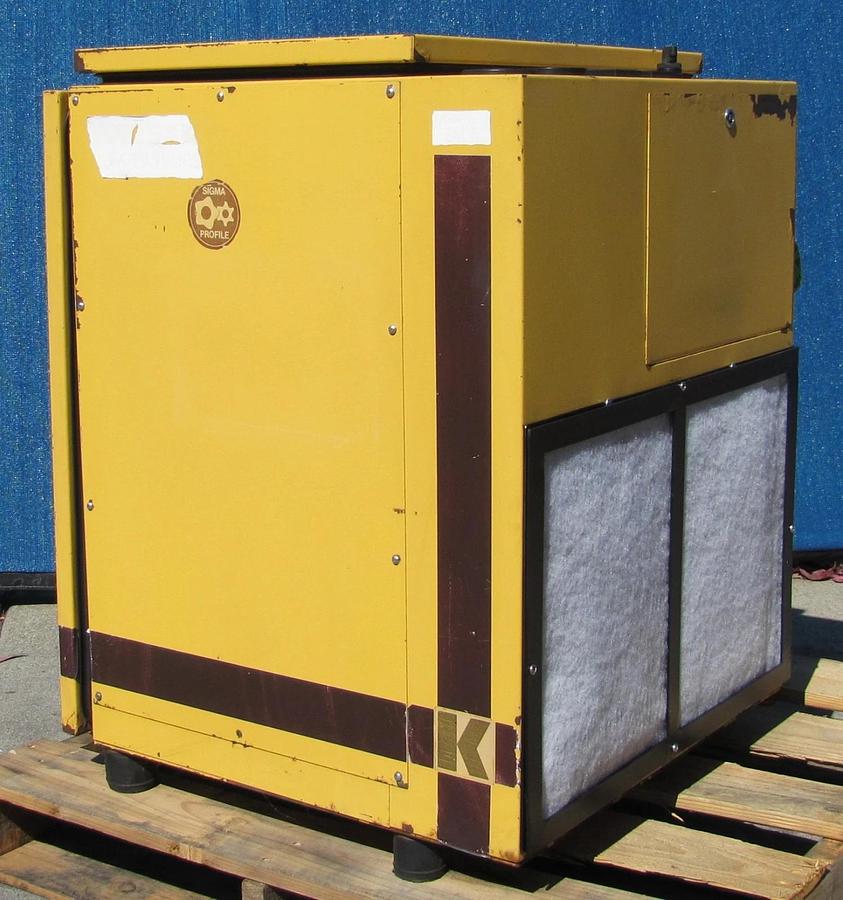 Used Kaeser SM8 7.5 HP Rotary Screw Air Compressor 30 CFM 460V 3PH Only 32,136 Hours