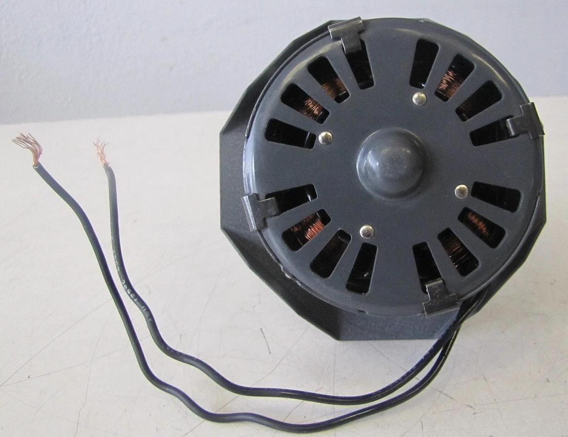 Used Fasco Industries 1/35 HP Electric Motor 230V .5A 1550 RPM 1/3" Diameter Shaft