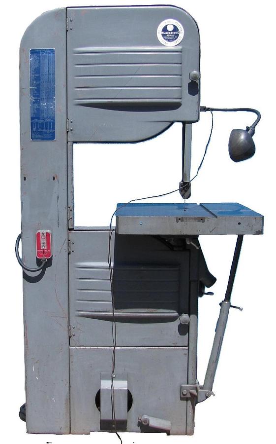 Used Rockwell 28-500 Vertical Band Saw Variable Speed 1HP 230V 1PH New Bi-Metal Blade