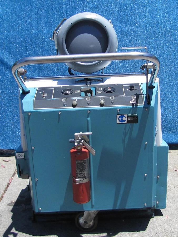 Used Tennant 186 Walk Behind Self Propelled Floor Sweeper Kohler Propane Engine