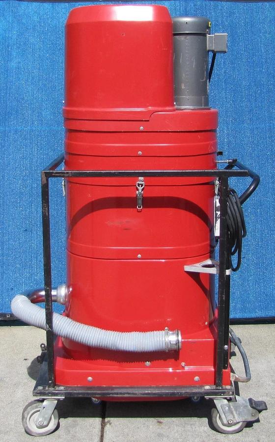 Used Ruwac 7.5 HP Concrete Dust Collector Vacuum DS2520 460V 3 Phase for Grinder