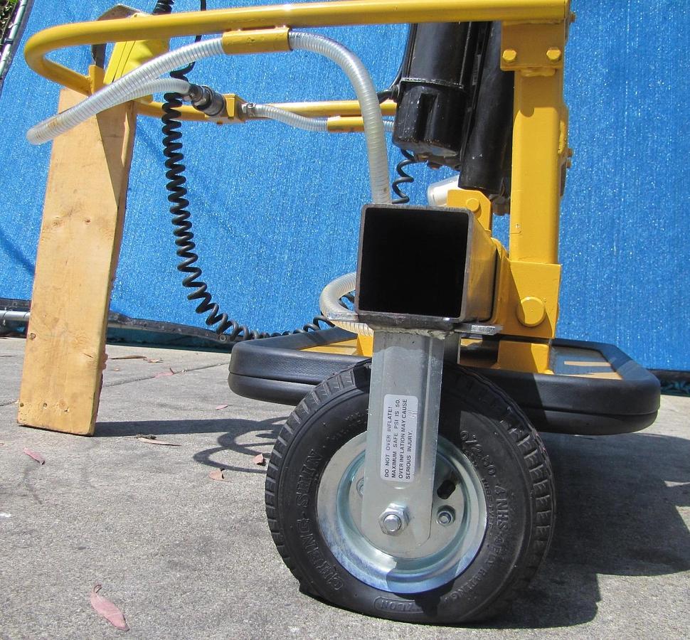 Used Anver 1000 lbs  Electric Powered Vacuum Pad Lifter Lift ET100S-FP 90° Tilting #2