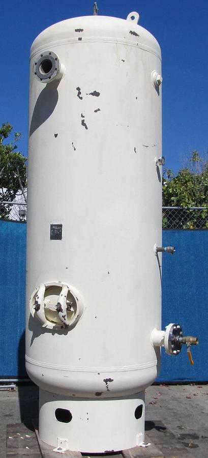 Used Brunner 600 Gallon Air Receiver Tank for Air Compressor Compressed Air Storage