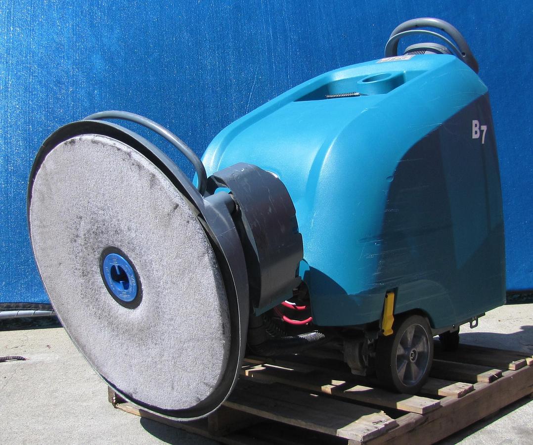 Used Tennant B7 Floor Burnisher Machine 27" Burnishing Pad Wheel Sold AS IS Repair